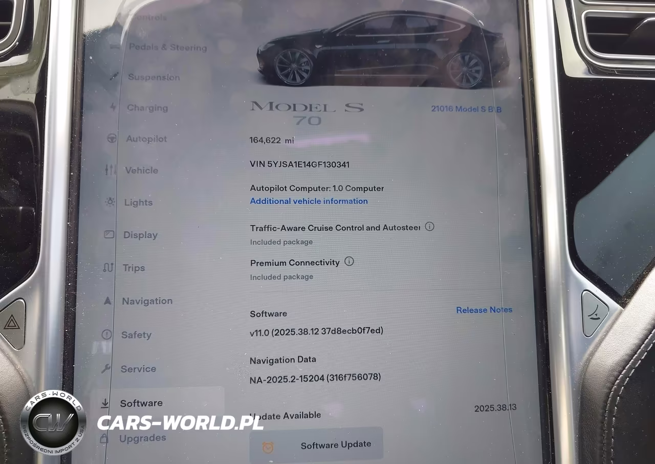 2016 Tesla Model S 60-70-75-85 VIN:5YJSA1E14GF130341 - 7