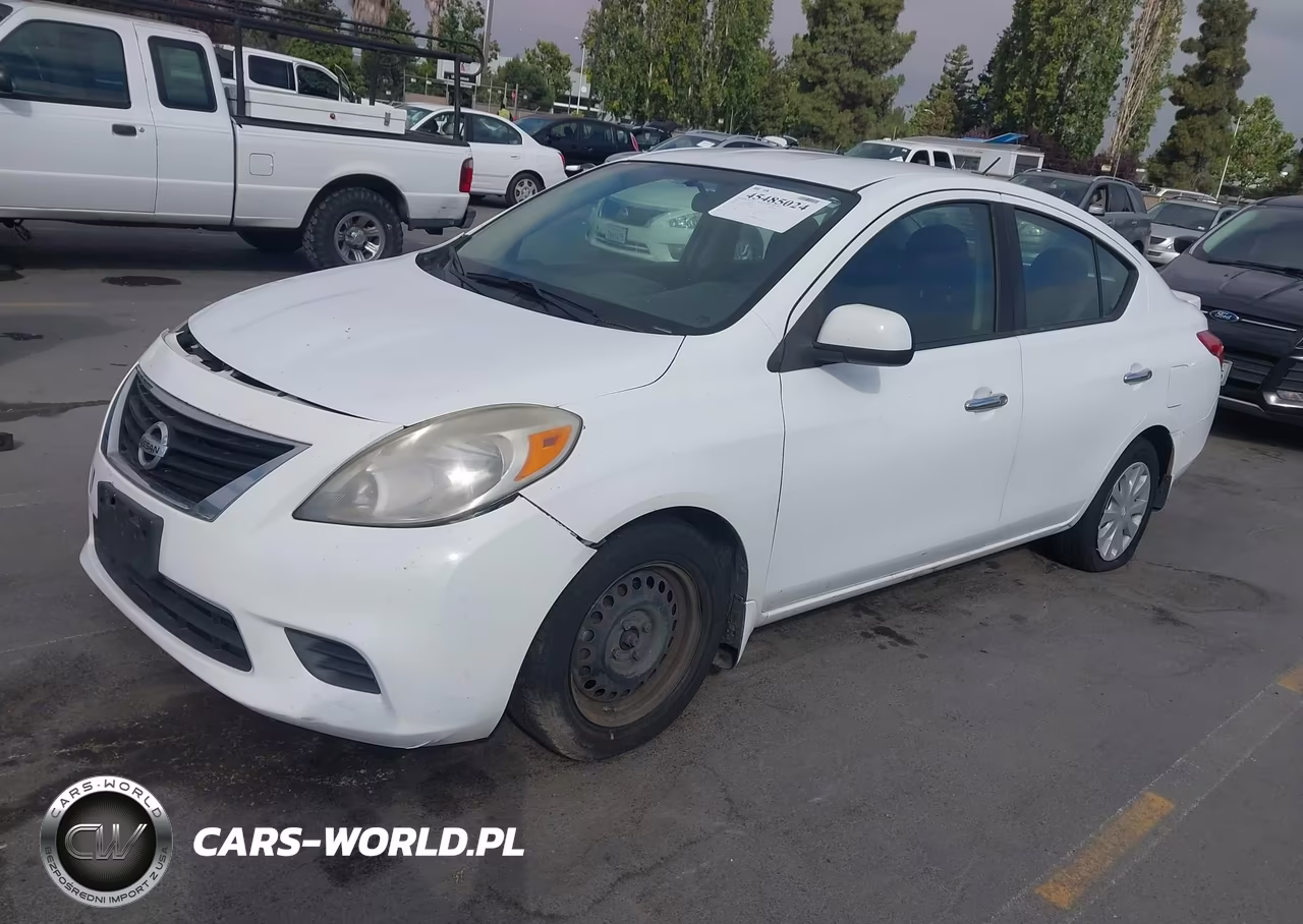 2014 Nissan Versa 1.6 Sv VIN:3N1CN7AP7EL855066 - 2