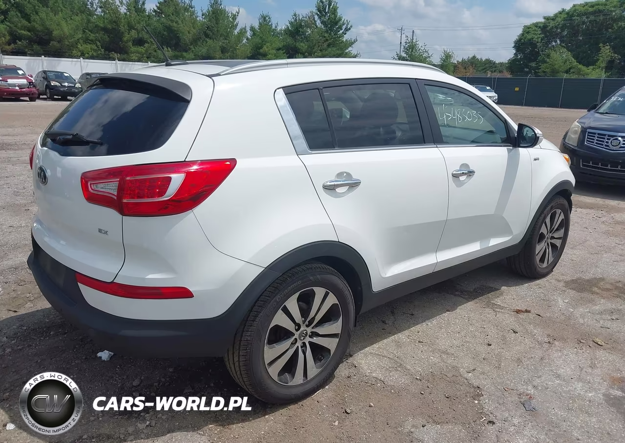 2013 Kia Sportage Ex VIN:KNDPCCA23D7436846 - 4