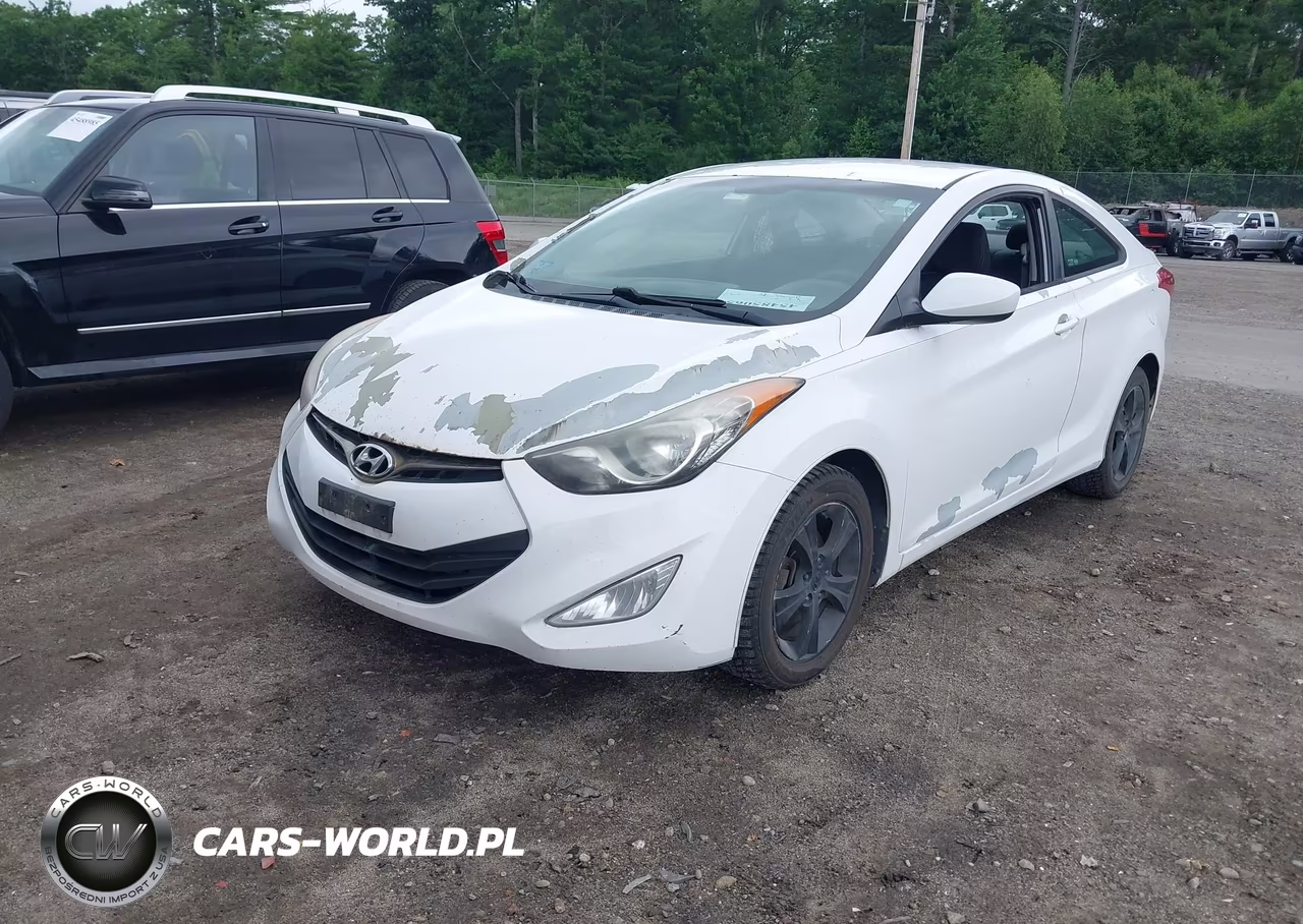 2013 Hyundai Elantra Gs VIN:KMHDH6AE1DU004883 - 2