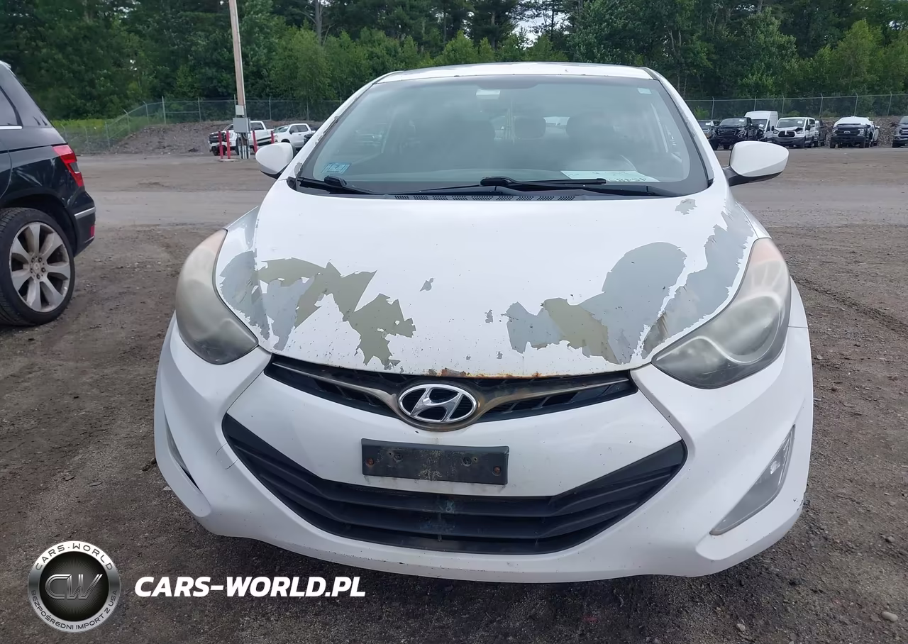 2013 Hyundai Elantra Gs VIN:KMHDH6AE1DU004883 - 6
