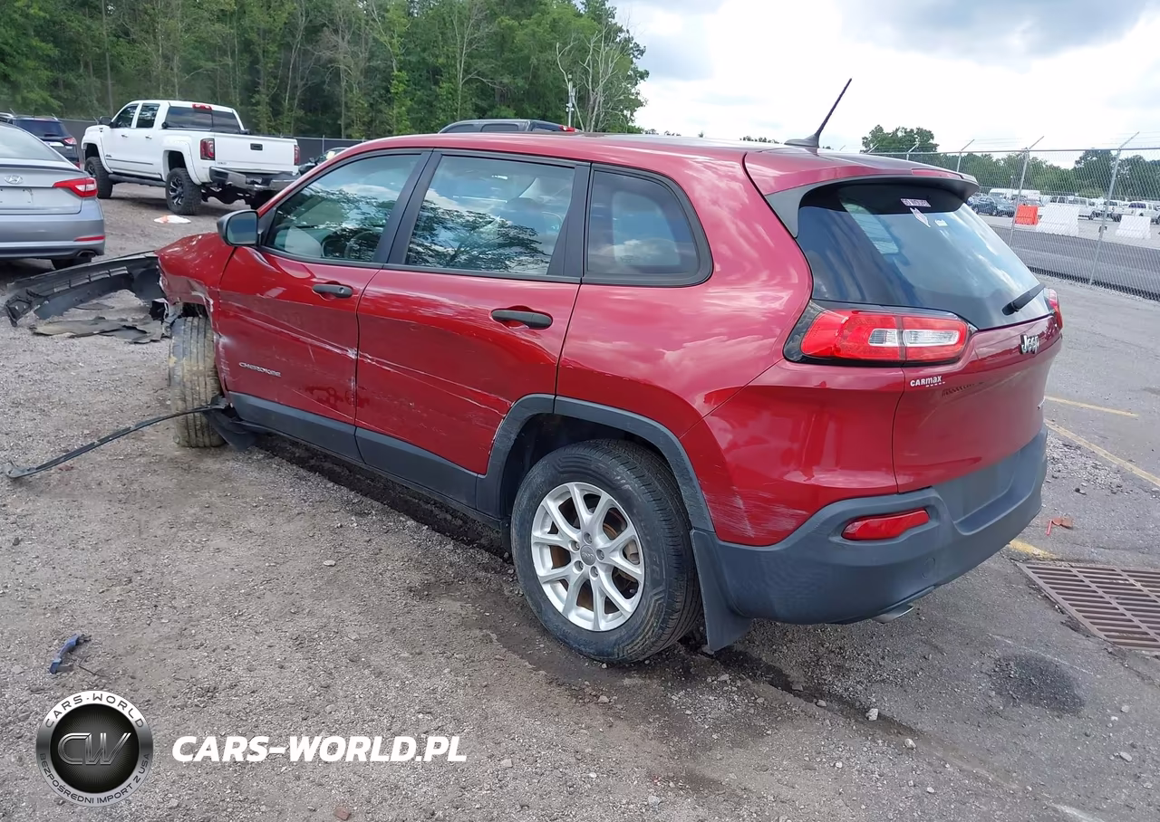 2017 Jeep Cherokee Sport VIN:1C4PJLAB3HD232092 - 3