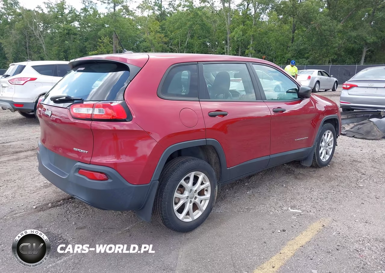 2017 Jeep Cherokee Sport VIN:1C4PJLAB3HD232092 - 4