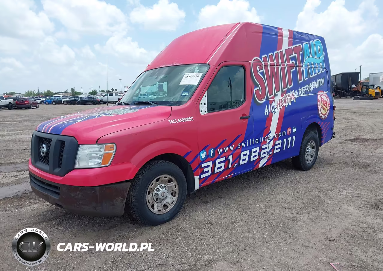 2013 Nissan Nv Cargo Nv2500 Hd S V6 VIN:1N6BF0LY1DN108870 - 2