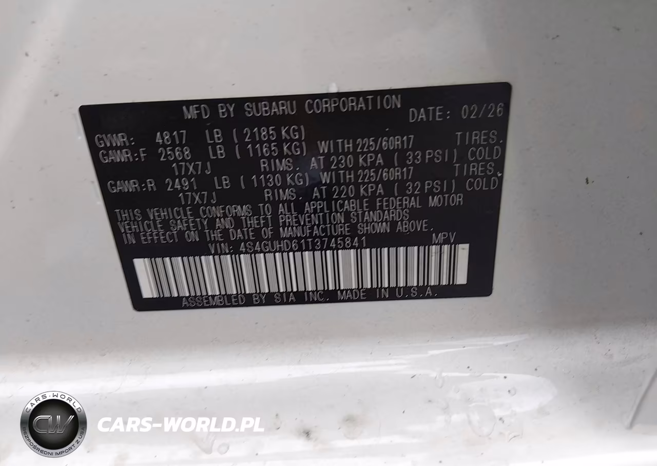 2026 Subaru Crosstrek Premium VIN:4S4GUHD61T3745841 - 9
