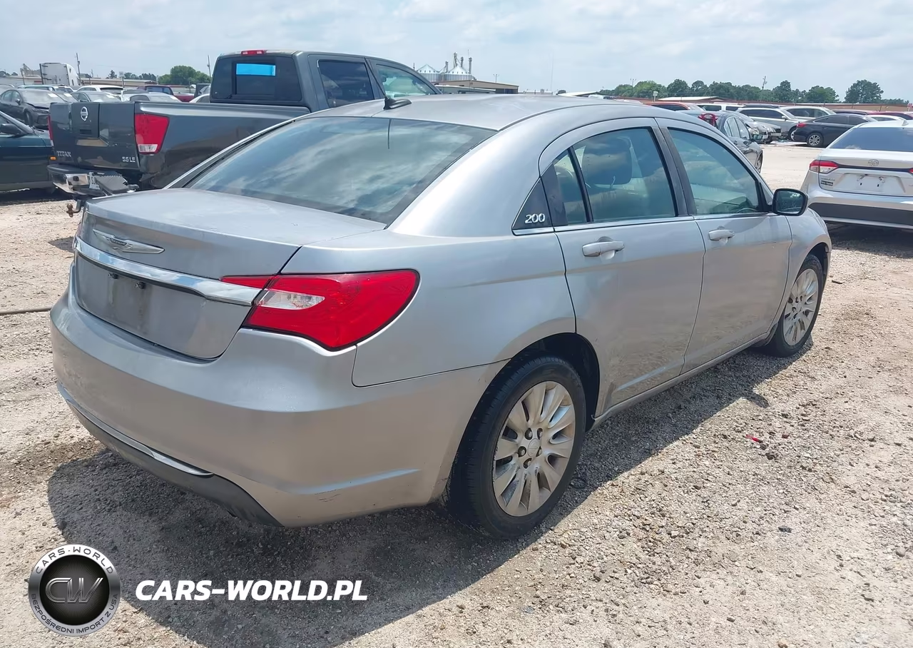 2014 Chrysler 200 Lx VIN:1C3CCBAB6EN142321 - 4