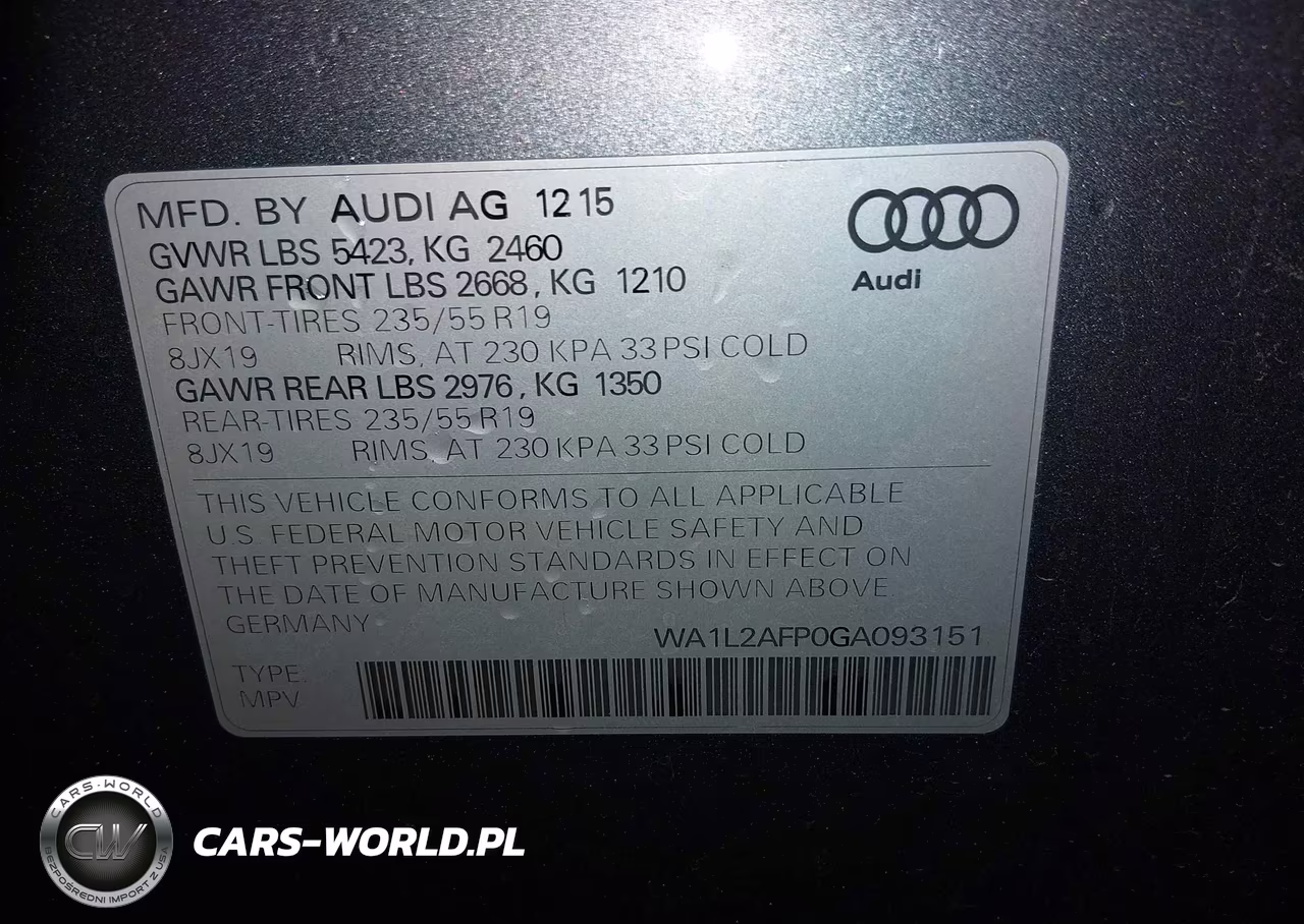 2016 Audi Q5 2.0T Premium VIN:WA1L2AFP0GA093151 - 9