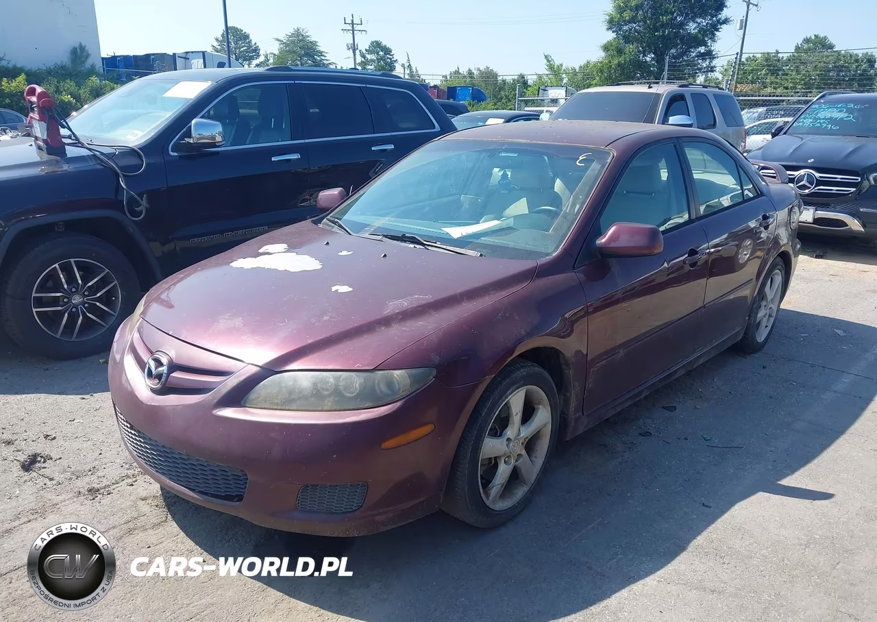 2008 Mazda Mazda6 I Sport Ve VIN:1YVHP80CX85M24978 - 2