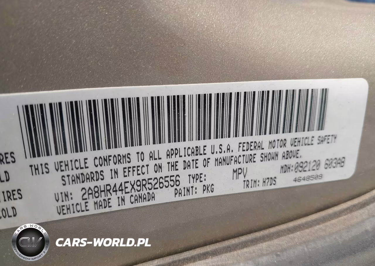 2009 Chrysler Town & Country Lx VIN:2A8HR44EX9R526556 - 9