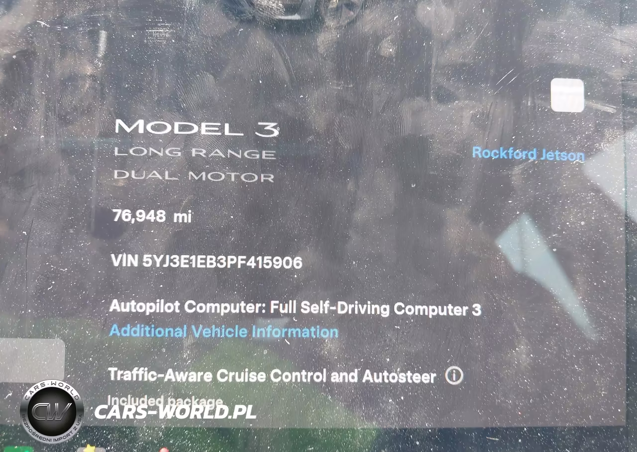 2023 Tesla Model 3 Long Range Dual Motor All-Wheel Drive VIN:5YJ3E1EB3PF415906 - 7