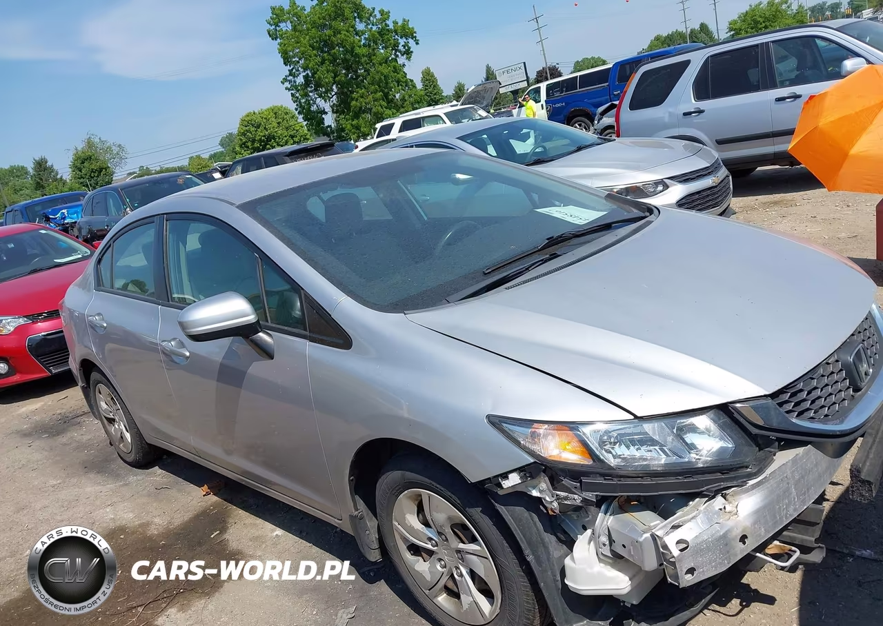 2015 Honda Civic Lx VIN:19XFB2F57FE296346 - 14