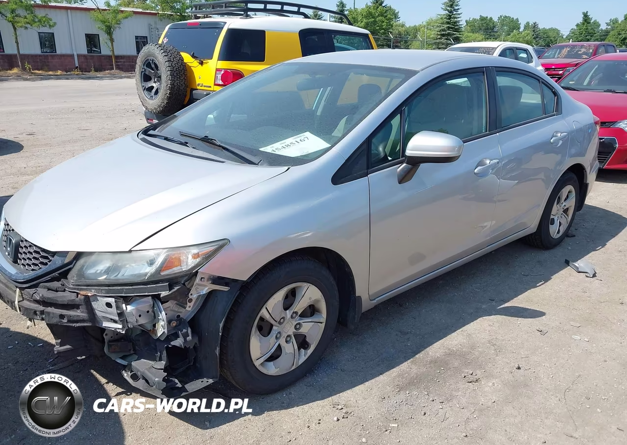 2015 Honda Civic Lx VIN:19XFB2F57FE296346 - 2