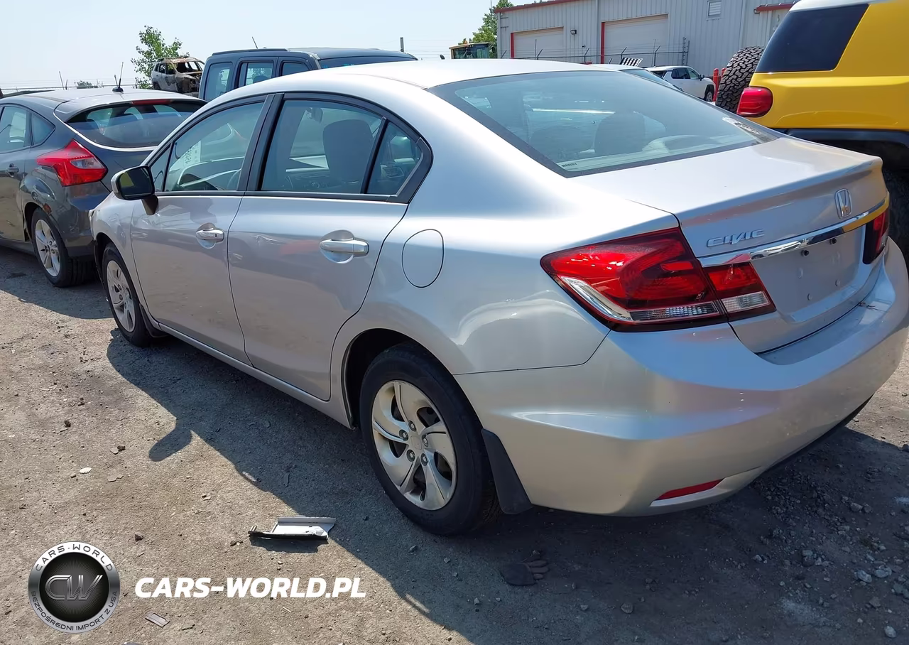 2015 Honda Civic Lx VIN:19XFB2F57FE296346 - 3