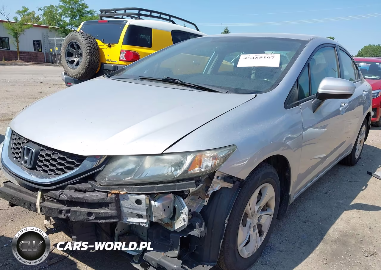 2015 Honda Civic Lx VIN:19XFB2F57FE296346 - 6