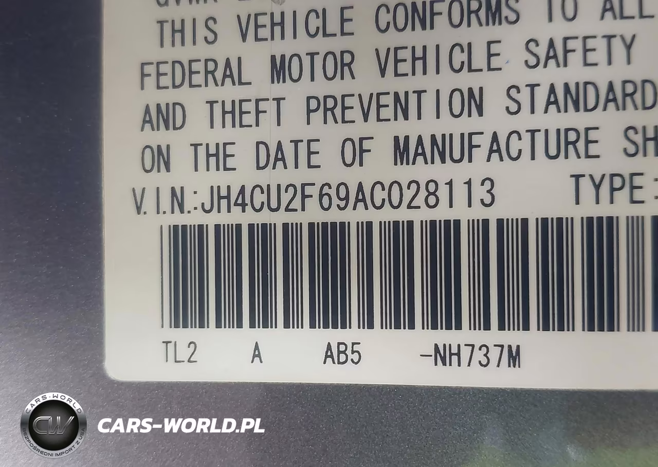 2010 Acura Tsx 2.4 VIN:JH4CU2F69AC028113 - 9