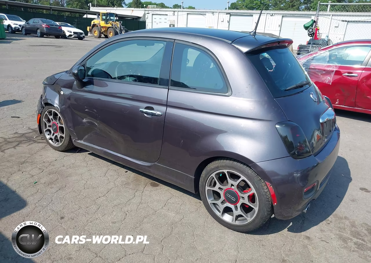 2015 Fiat 500 Sport VIN:3C3CFFBR9FT534575 - 3
