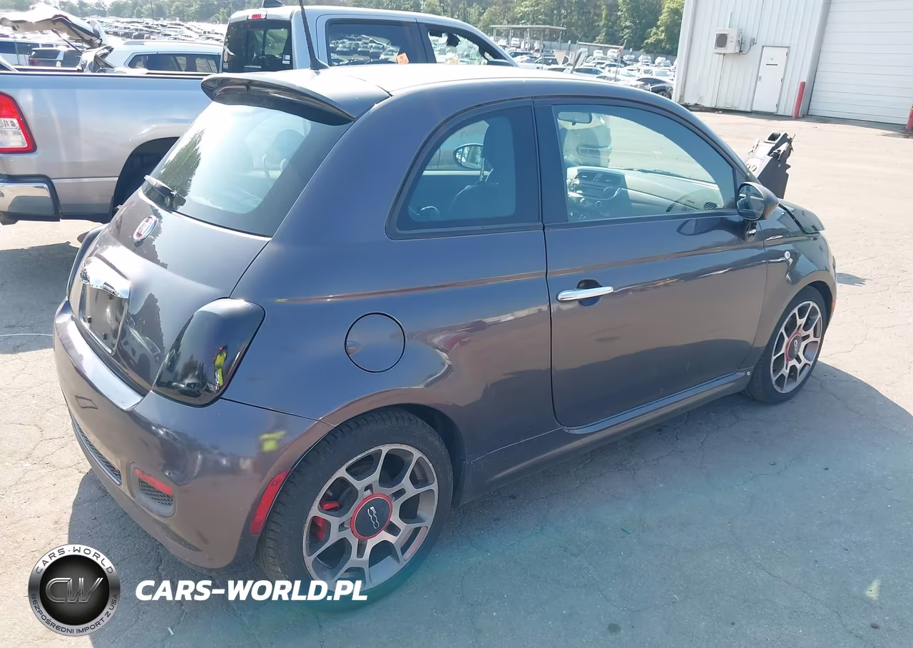 2015 Fiat 500 Sport VIN:3C3CFFBR9FT534575 - 4