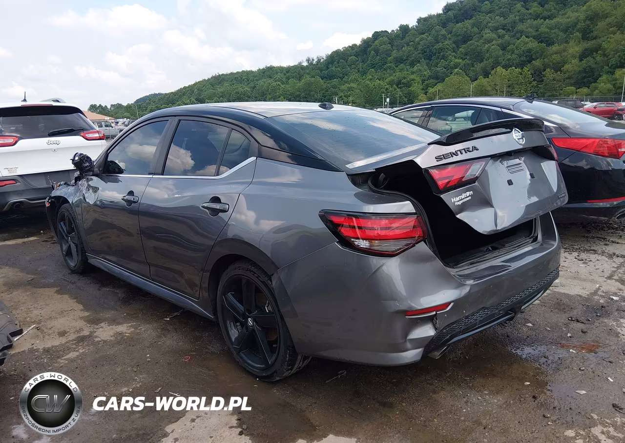 2023 Nissan Sentra Sr Xtronic Cvt VIN:3N1AB8DV9PY315921 - 3