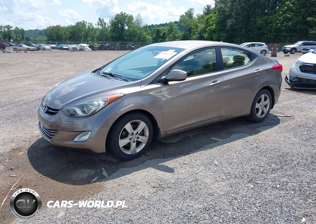 2012 Hyundai Elantra Gls VIN:5NPDH4AE1CH099950 - 2