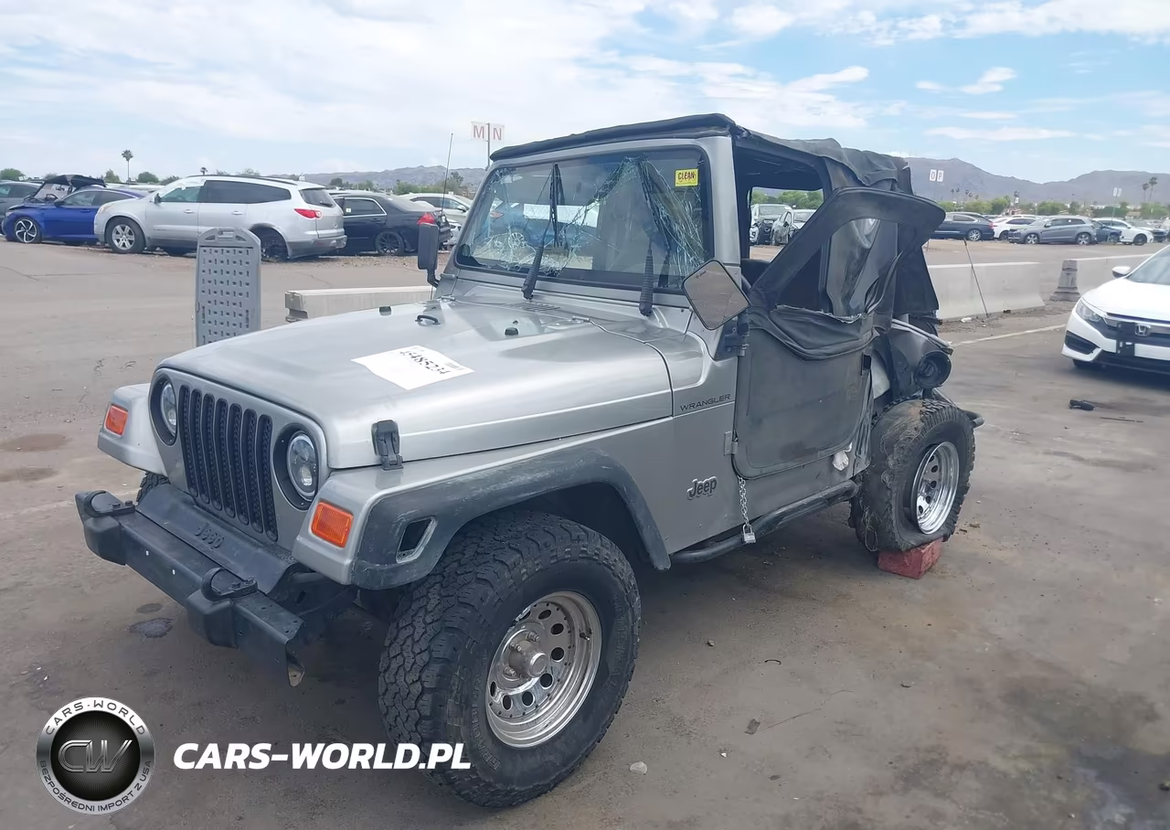 2000 Jeep Wrangler Se VIN:1J4FA29P2YP726846 - 2