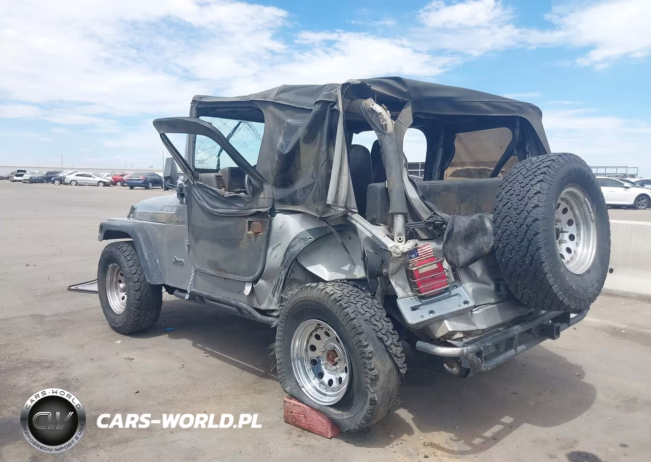 2000 Jeep Wrangler Se VIN:1J4FA29P2YP726846 - 3