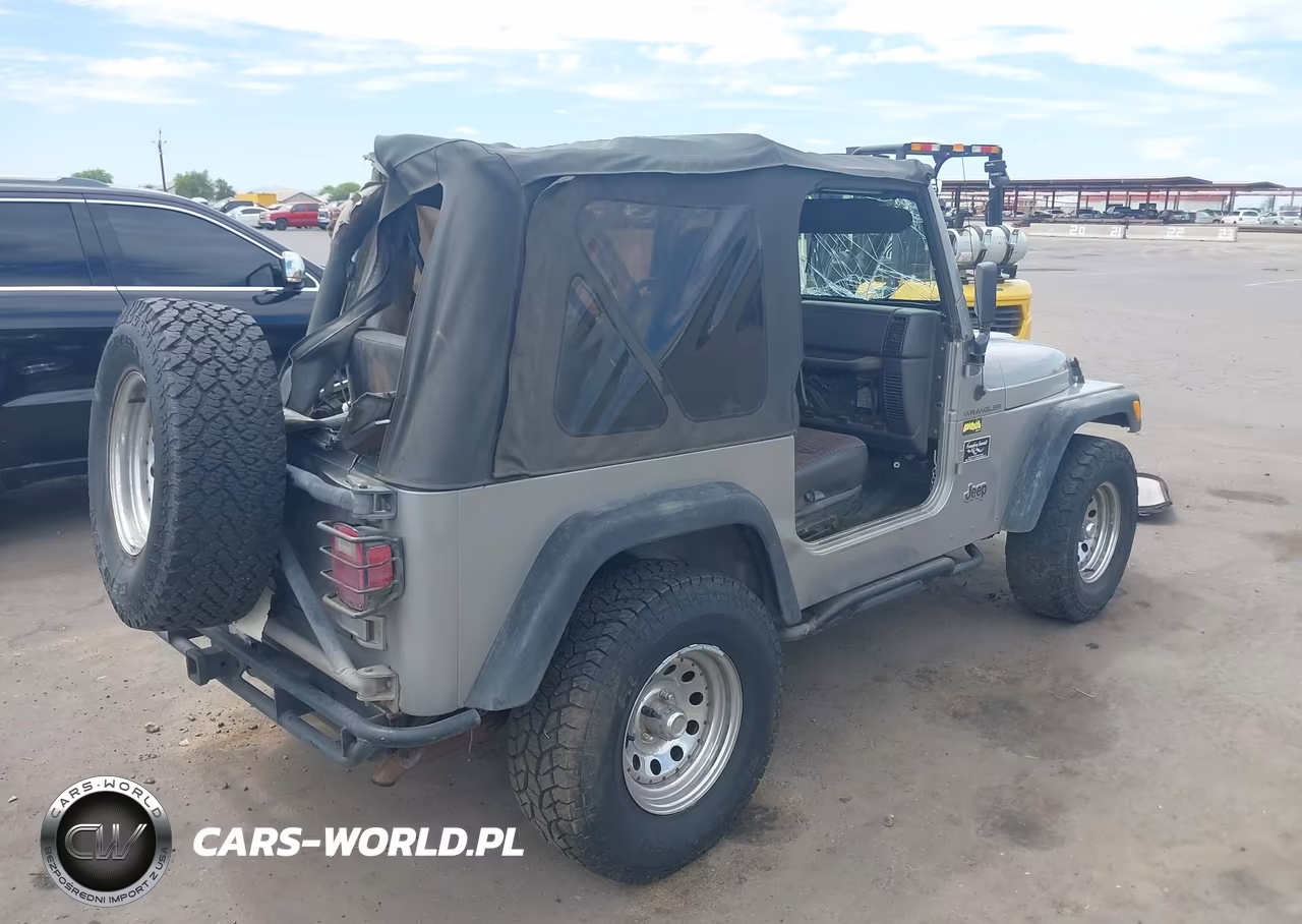2000 Jeep Wrangler Se VIN:1J4FA29P2YP726846 - 4