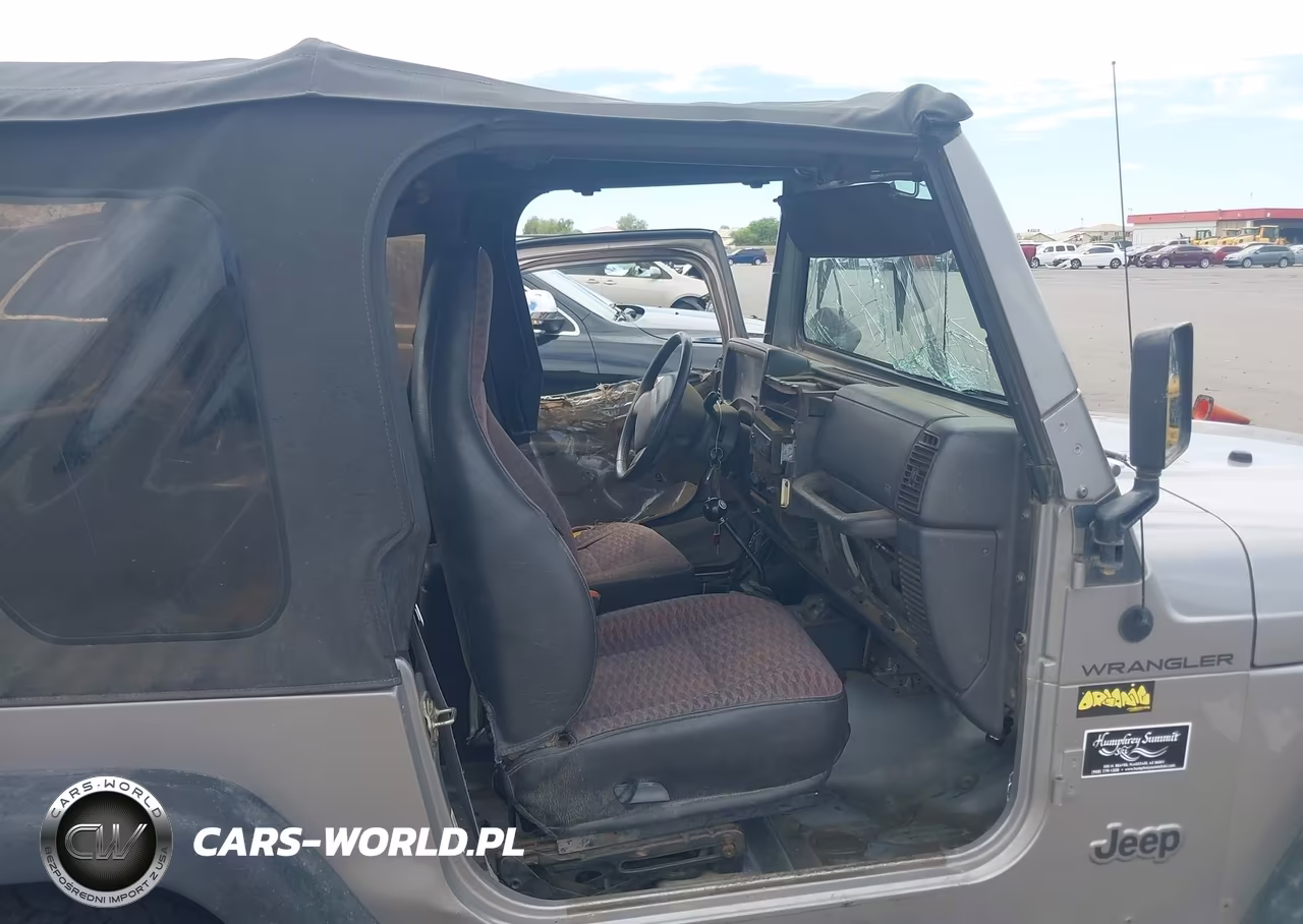 2000 Jeep Wrangler Se VIN:1J4FA29P2YP726846 - 5