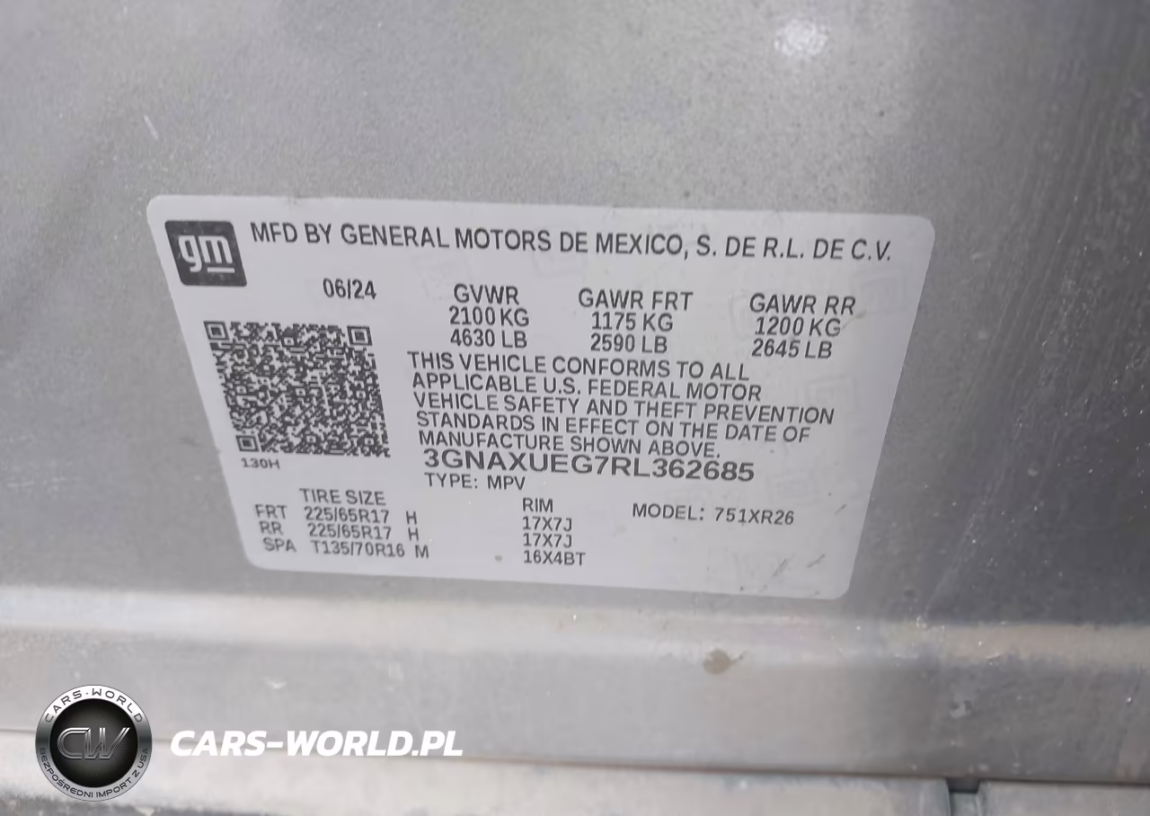 2024 Chevrolet Equinox Awd Lt VIN:3GNAXUEG7RL362685 - 9