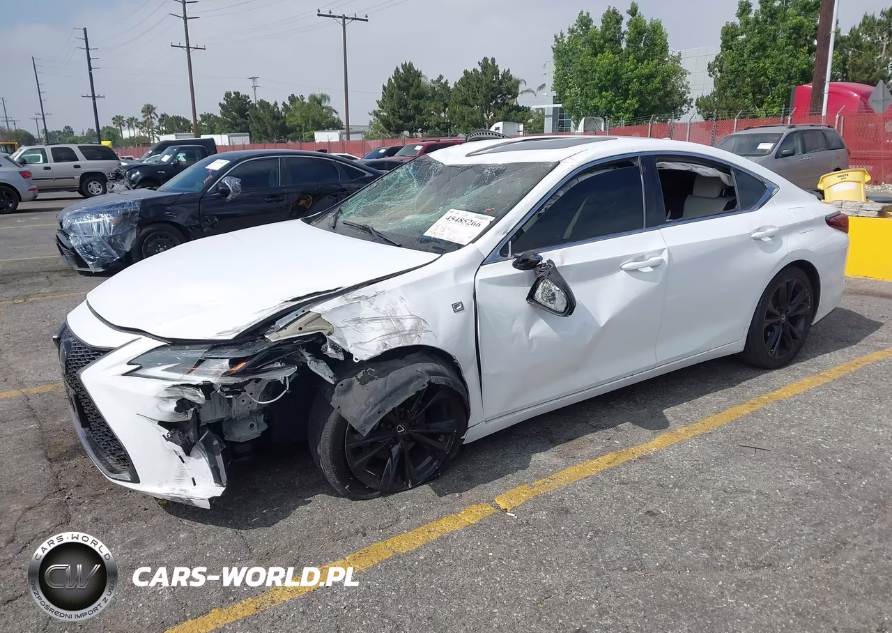 2021 Lexus Es 350 F Sport VIN:58AHZ1B12MU101693 - 2