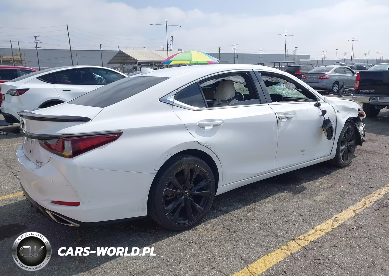 2021 Lexus Es 350 F Sport VIN:58AHZ1B12MU101693 - 4