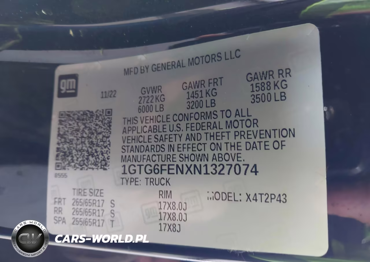 2022 GMC Canyon 4Wd Short Box At4 - Leather VIN:1GTG6FENXN1327074 - 9