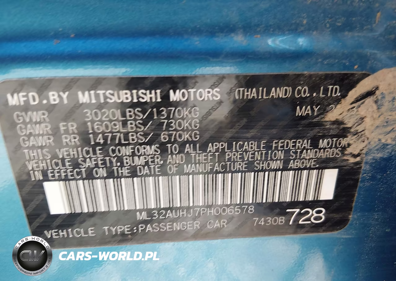 2023 Mitsubishi Mirage Es-Le VIN:ML32AUHJ7PH006578 - 9