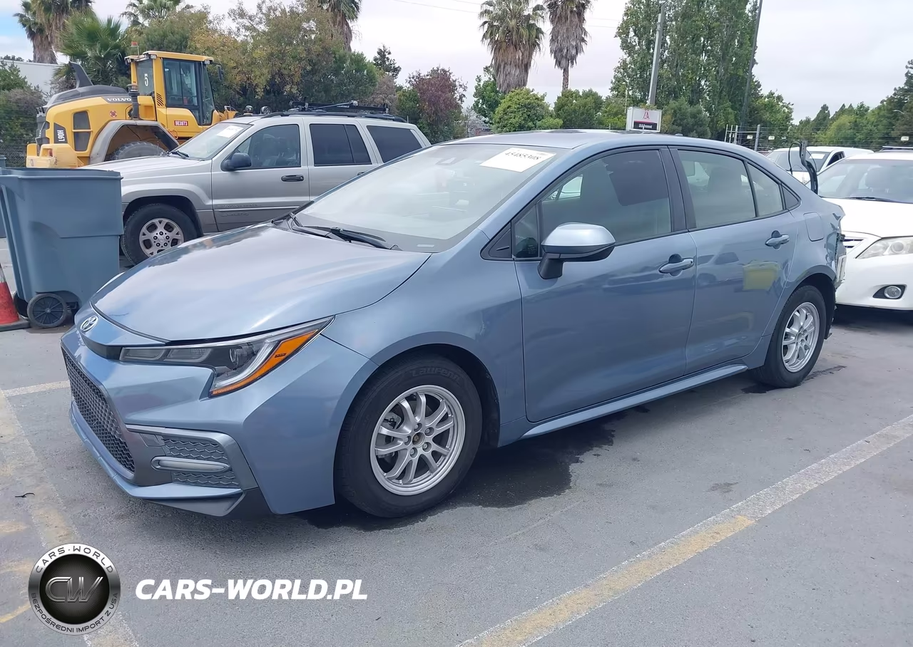 2022 Toyota Corolla Hybrid Le VIN:JTDEAMDE3NJ040543 - 2