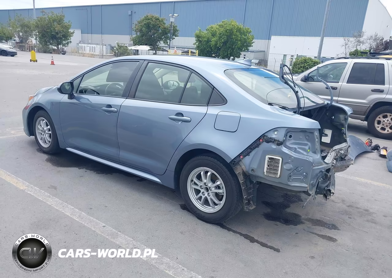 2022 Toyota Corolla Hybrid Le VIN:JTDEAMDE3NJ040543 - 3