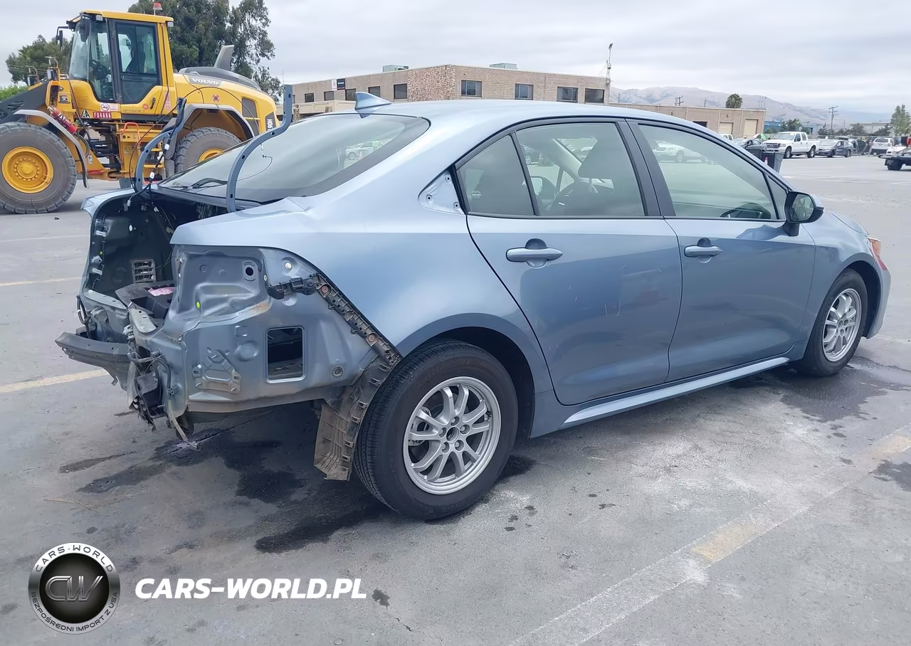 2022 Toyota Corolla Hybrid Le VIN:JTDEAMDE3NJ040543 - 4