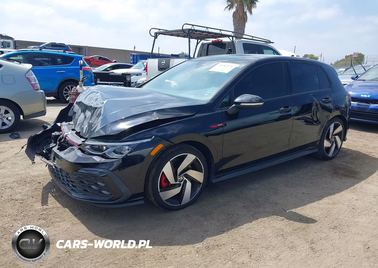 2022 Volkswagen Golf Gti 2.0T Se VIN:WVW287CD1NW216842 - 2