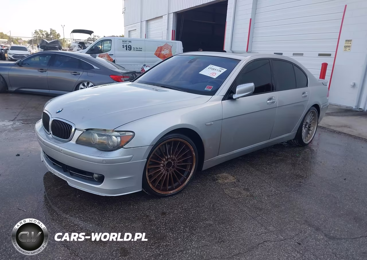 2007 BMW 750I VIN:WBAHL83537DT89345 - 2