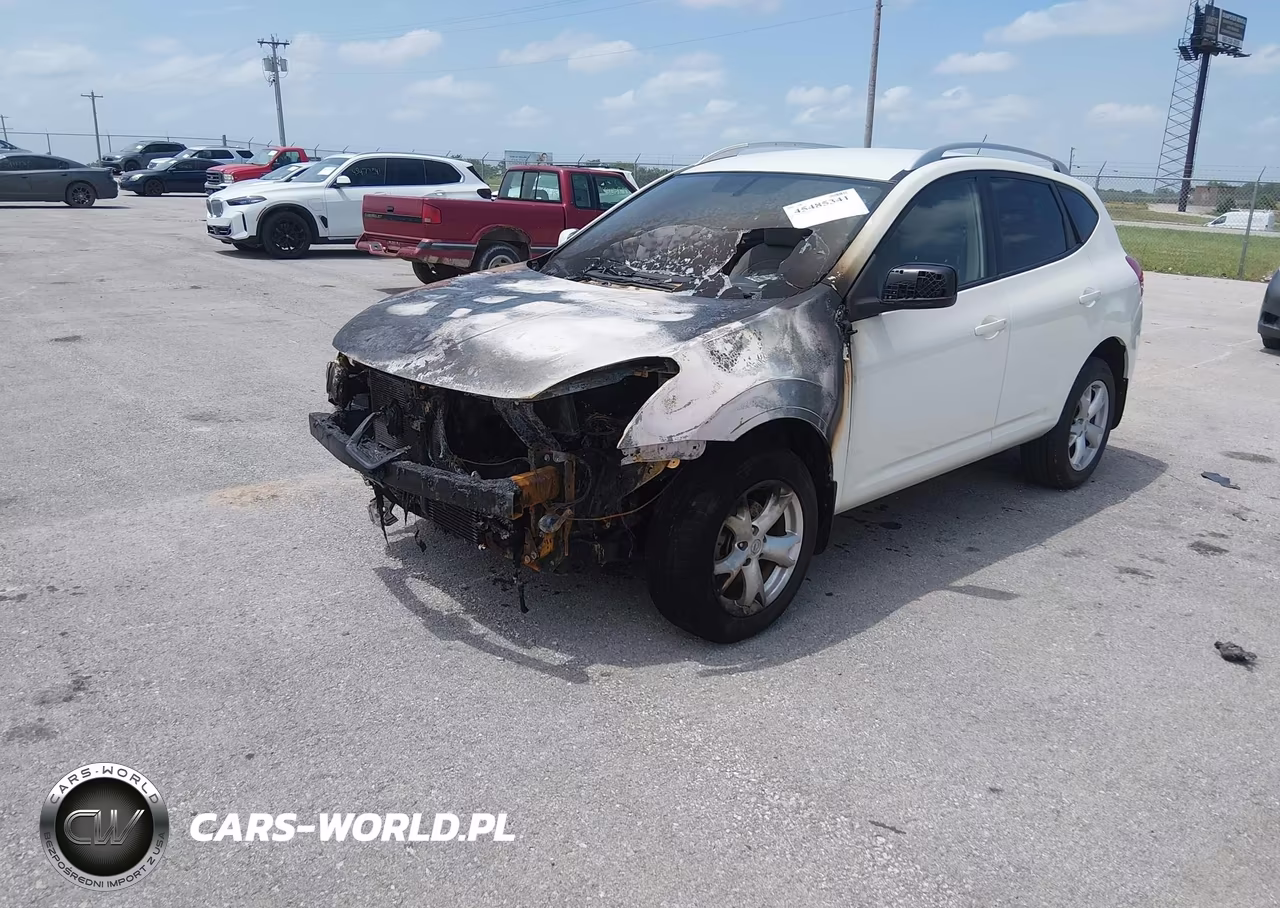 2008 Nissan Rogue Sl VIN:JN8AS58T48W021604 - 2