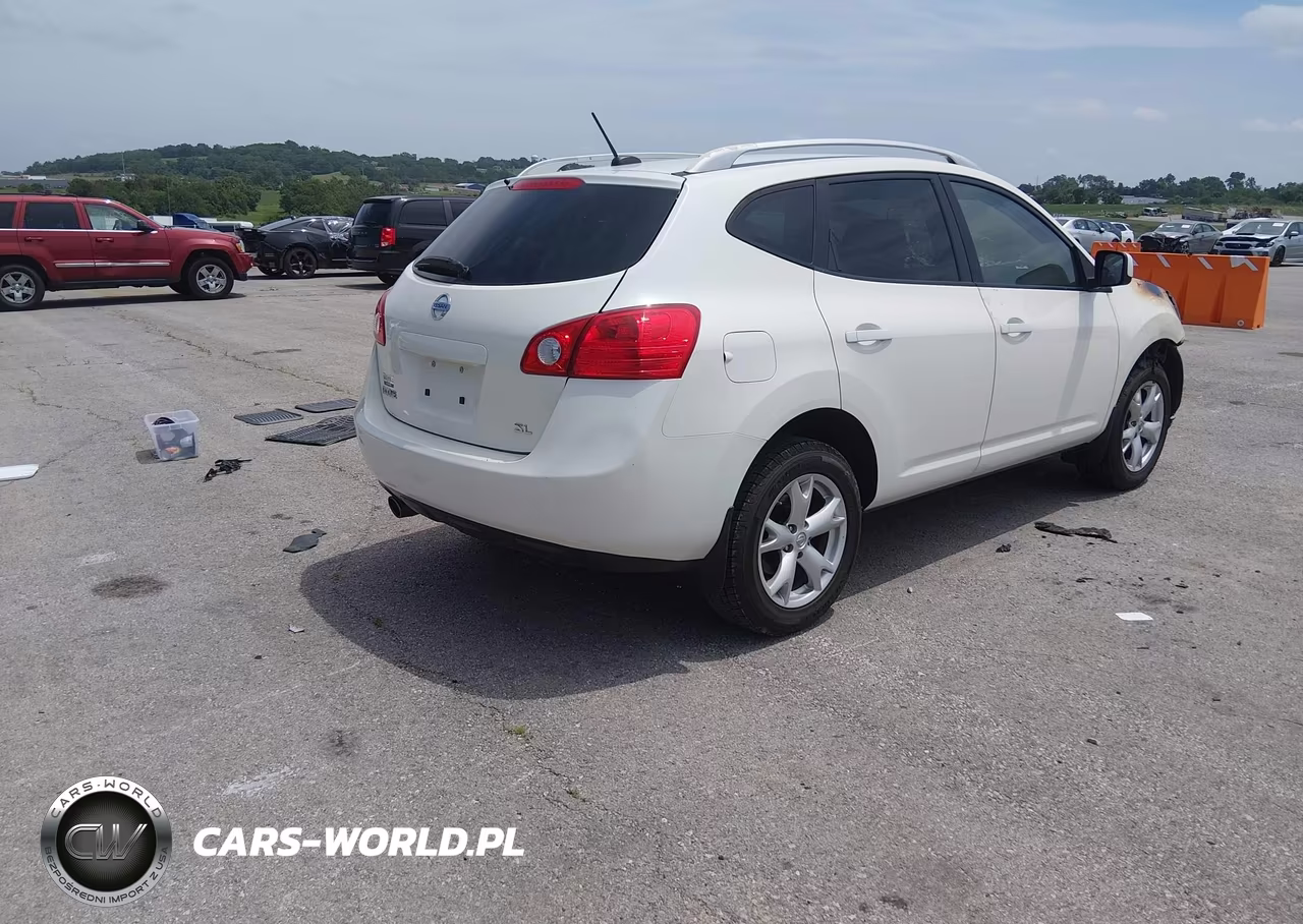 2008 Nissan Rogue Sl VIN:JN8AS58T48W021604 - 4