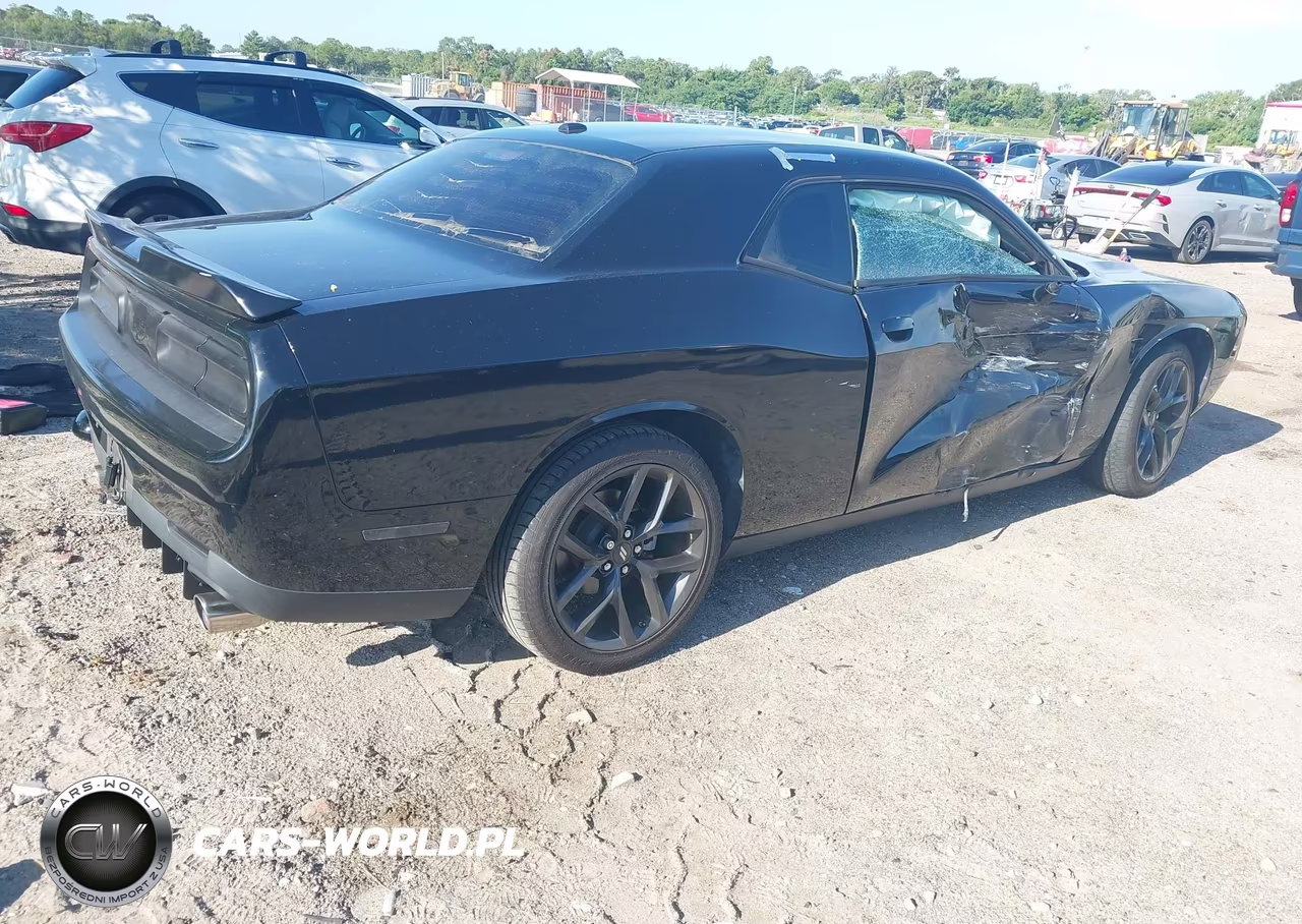 2022 Dodge Challenger Sxt VIN:2C3CDZAG0NH128232 - 4