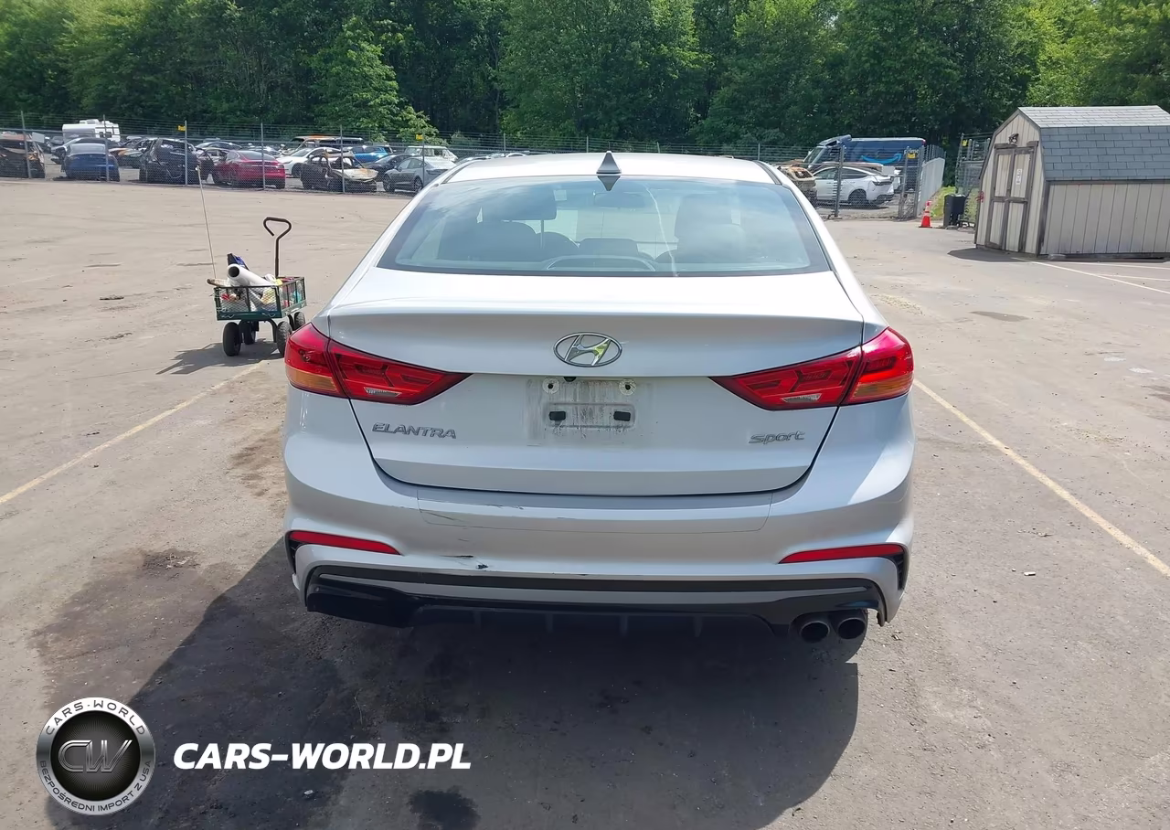 2017 Hyundai Elantra Sport VIN:KMHD04LB7HU363577 - 16