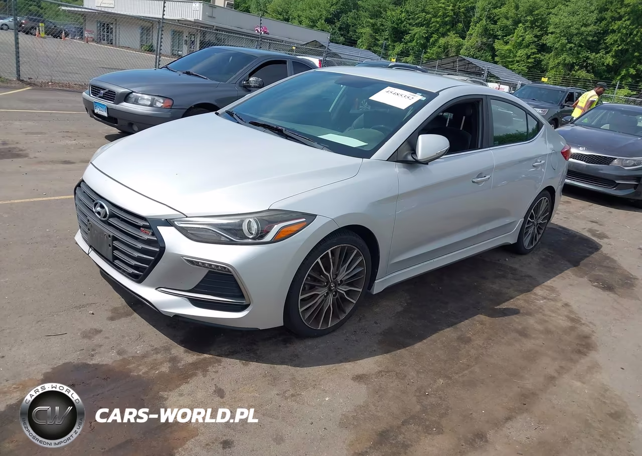 2017 Hyundai Elantra Sport VIN:KMHD04LB7HU363577 - 2