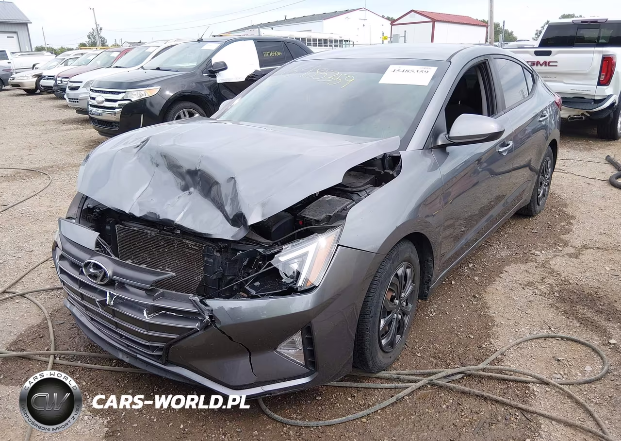 2019 Hyundai Elantra Se VIN:5NPD74LF7KH405122 - 2