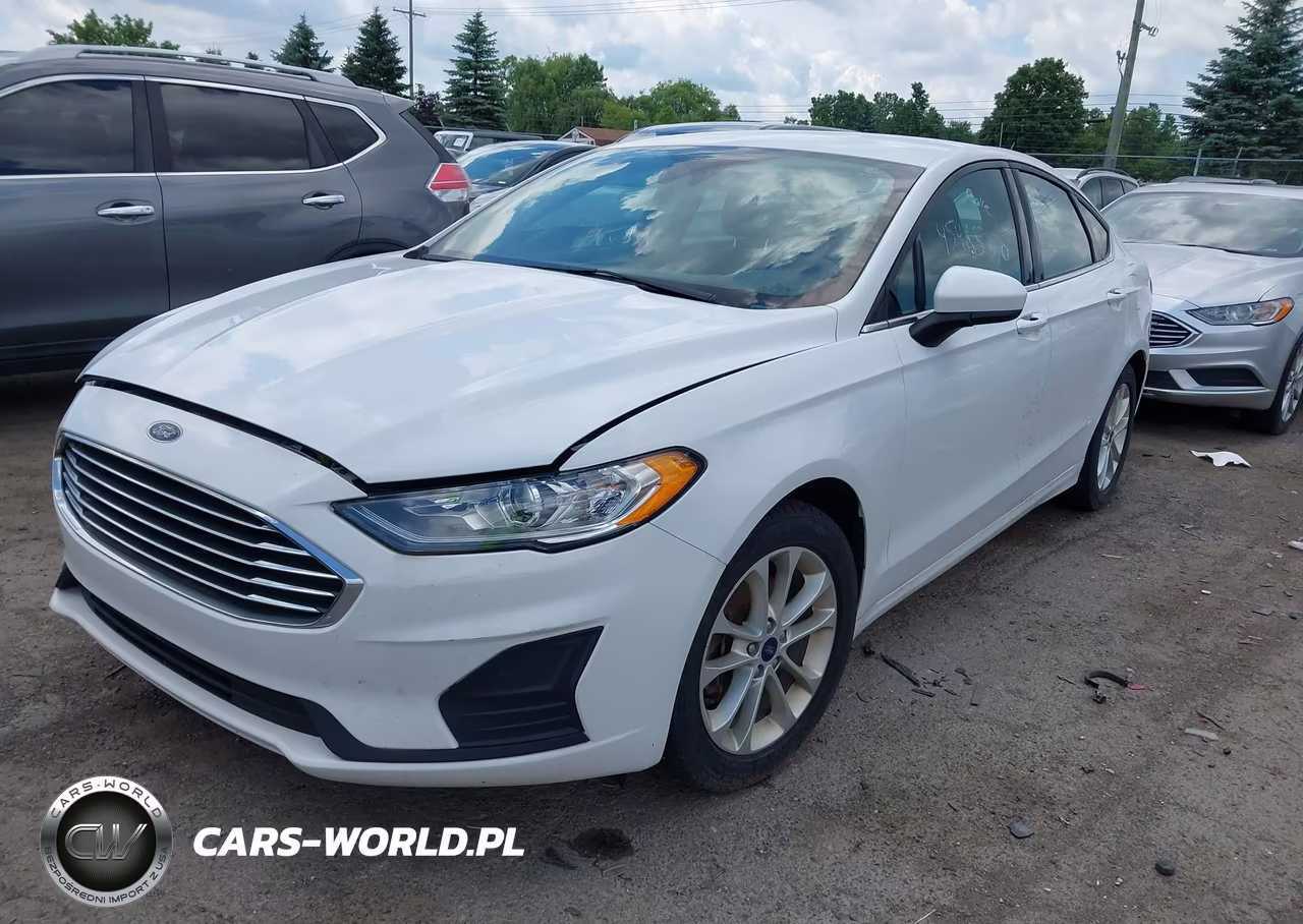 2020 Ford Fusion Se VIN:3FA6P0HD7LR109336 - 2