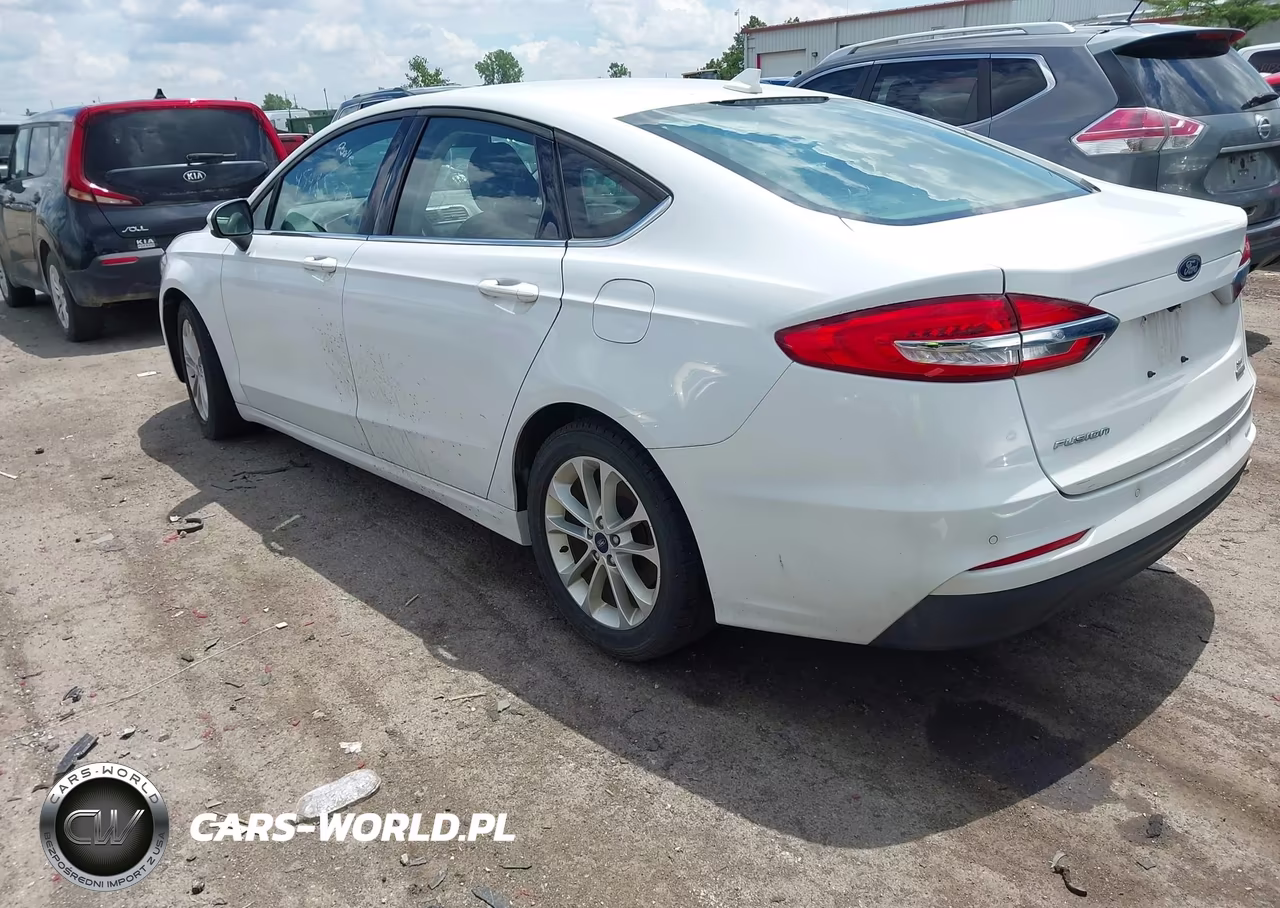 2020 Ford Fusion Se VIN:3FA6P0HD7LR109336 - 3