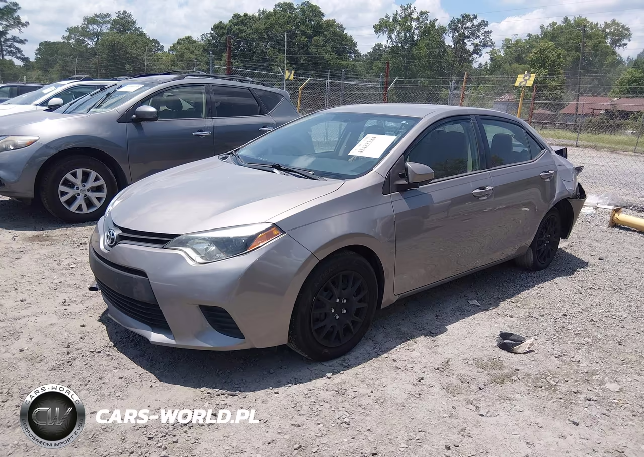 2014 Toyota Corolla Le VIN:5YFBURHE3EP100530 - 2