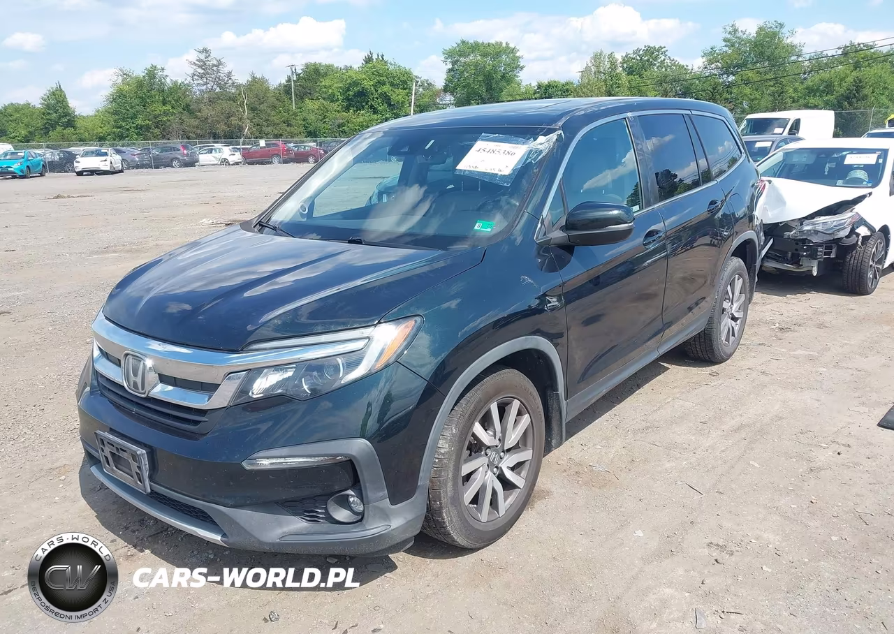 2019 Honda Pilot Ex-L VIN:5FNYF6H50KB036795 - 2