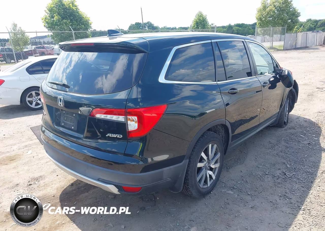 2019 Honda Pilot Ex-L VIN:5FNYF6H50KB036795 - 4