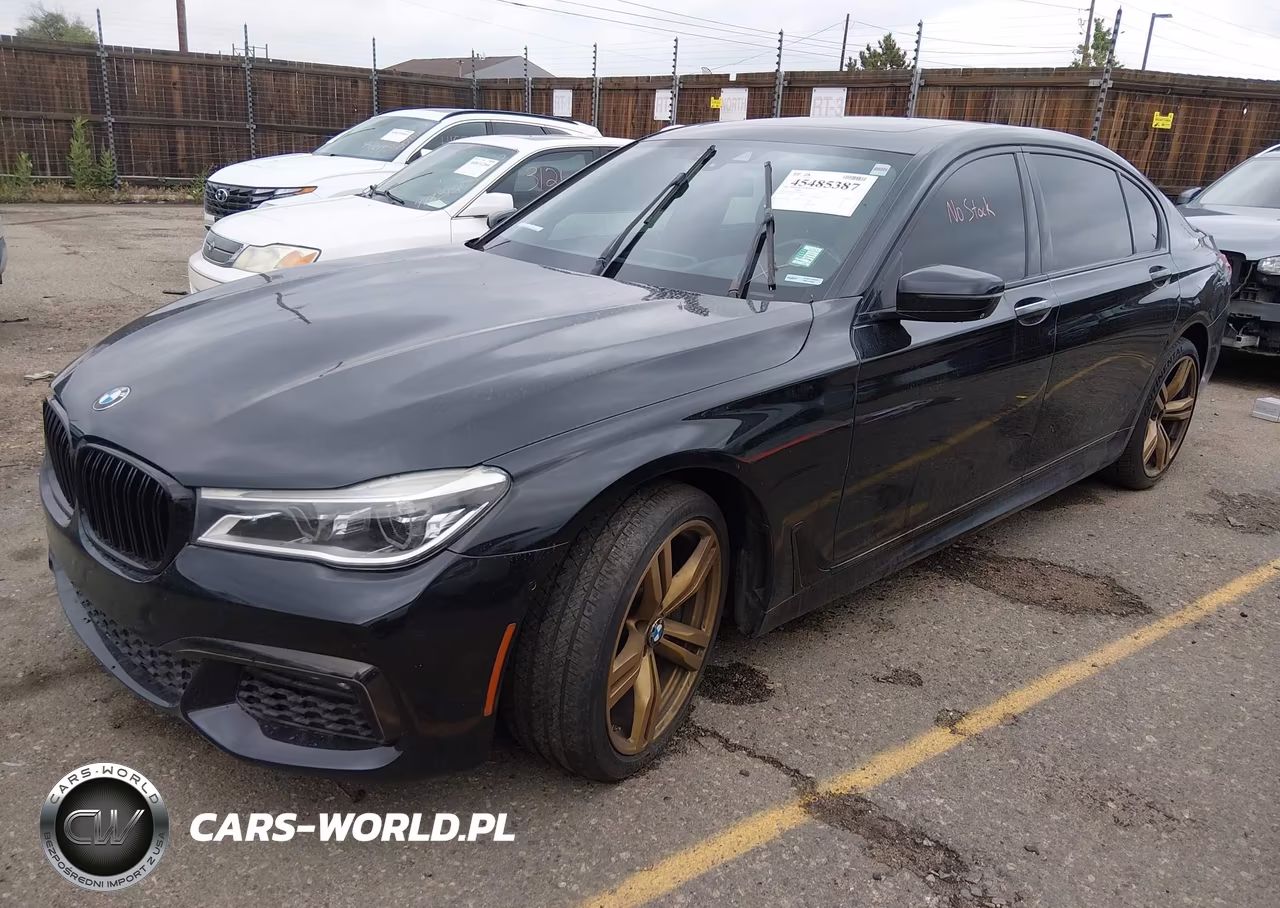 2017 BMW 750I VIN:WBA7F0C32HGM21544 - 2