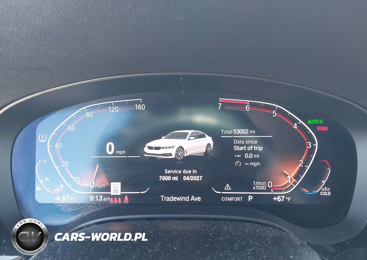 2020 BMW 530I VIN:WBAJR3C03LCE48100 - 7